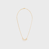 18K Triomphe Paris Strass Crystals Necklace