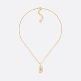 18K Dior CD Lock Necklace