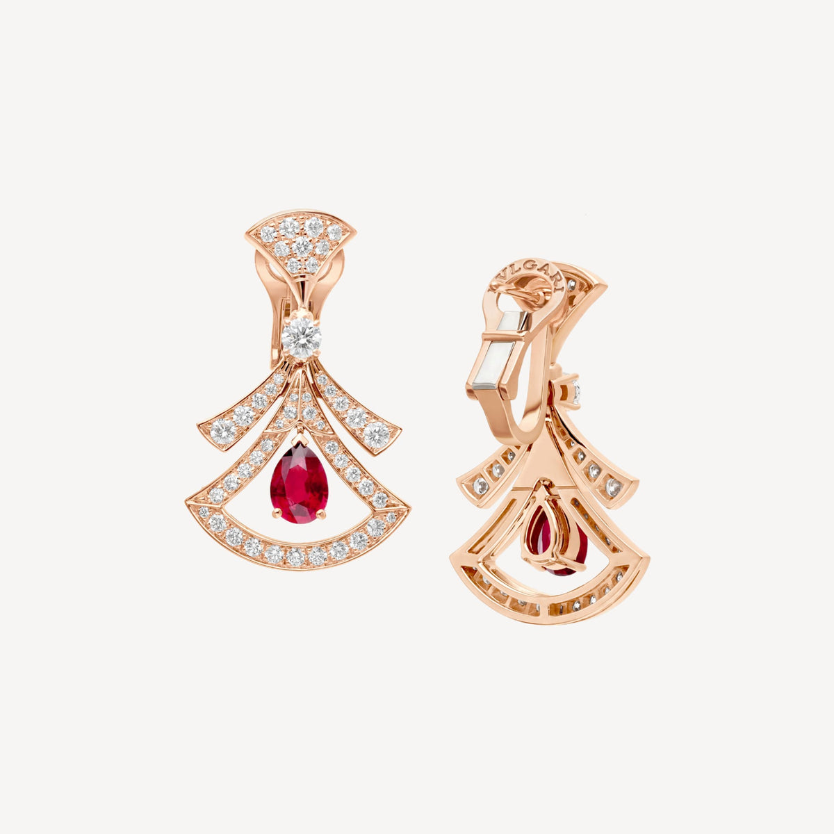 18K BV Divas' Dream Openwork Earrings