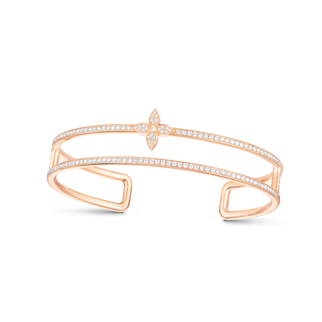 18K Louis Idylle Blossom Two-Row Bracelet