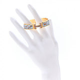 18K Clic H Couvertures Blue Bracelet