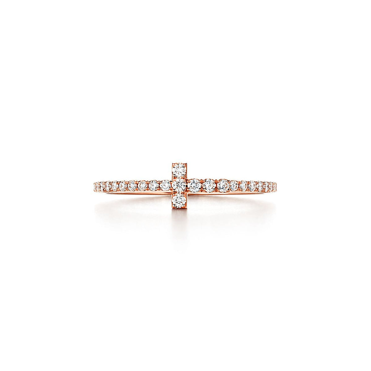 18K T Diamond Wire Ring