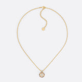 18K Dior Petit CD Multicolor Crystals Necklace