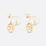 18K CD Tribales Multicolor Crystals Earrings
