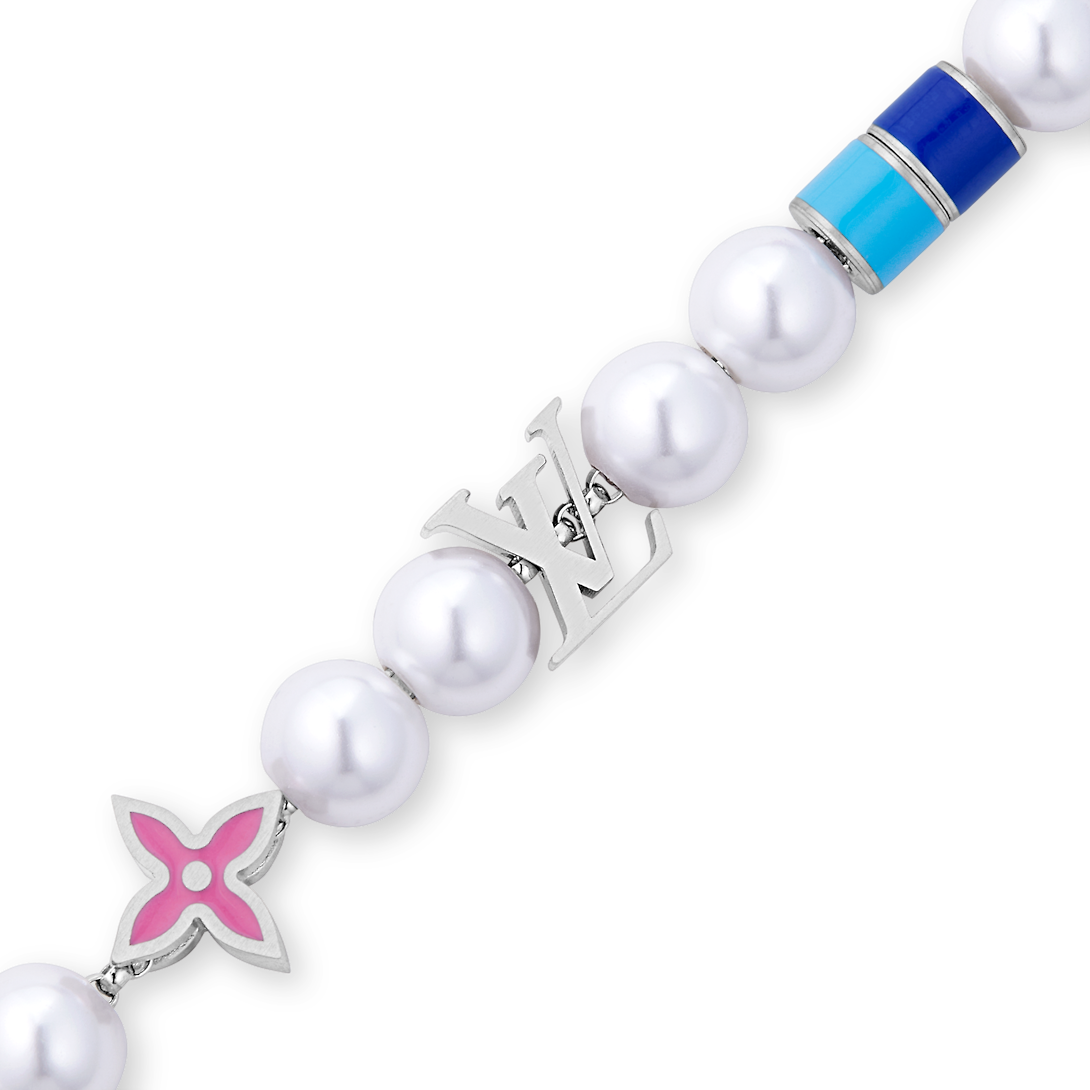 18K Louis MNG Pearls Party Bracelet