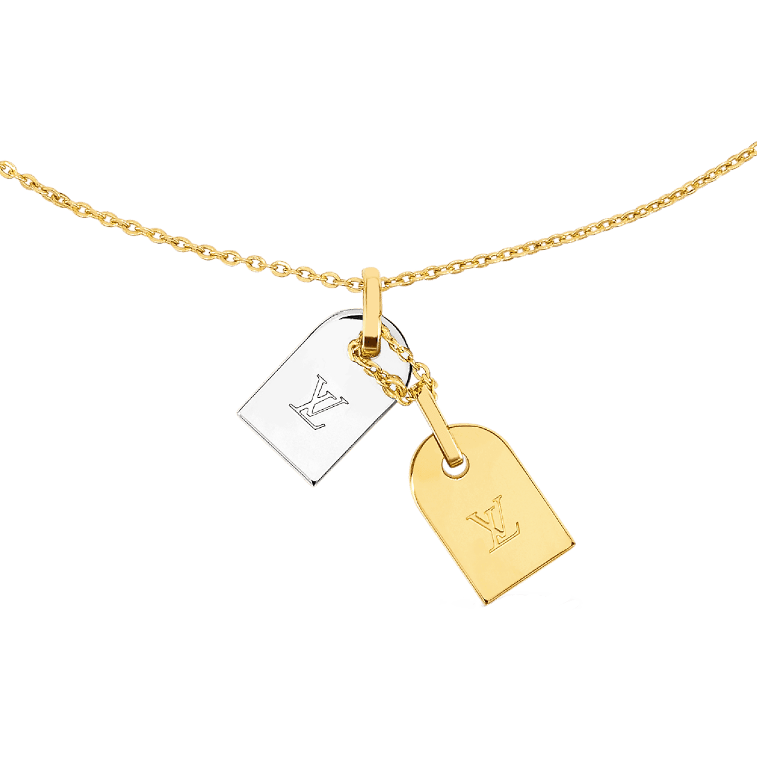 18K Louis Nanogram Necklace
