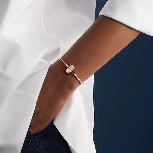18K Chaine d'Ancre Verso H Bracelet