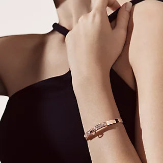 18K Collier De Chien Diamond H Bracelet