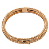 18K Perlee Pearls Five Rows Bracelet
