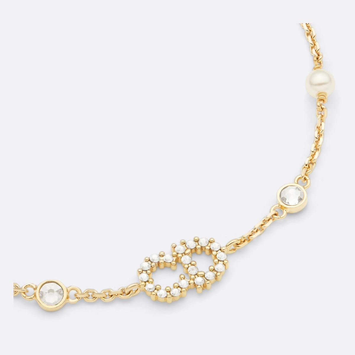18K CD Clair D Lune Pearls Bracelet