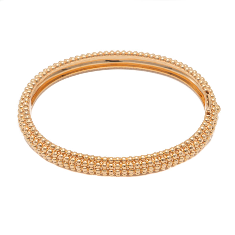 18K Perlee Pearls Five Rows Bracelet