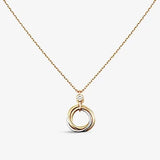 18K Cartier Trinity Necklace