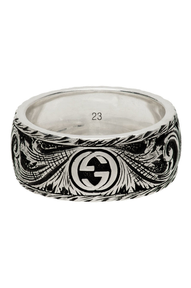 GG Feline Head Ring