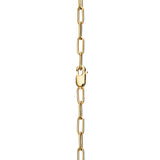 18K T Lock Pendant Pave Diamonds Necklace