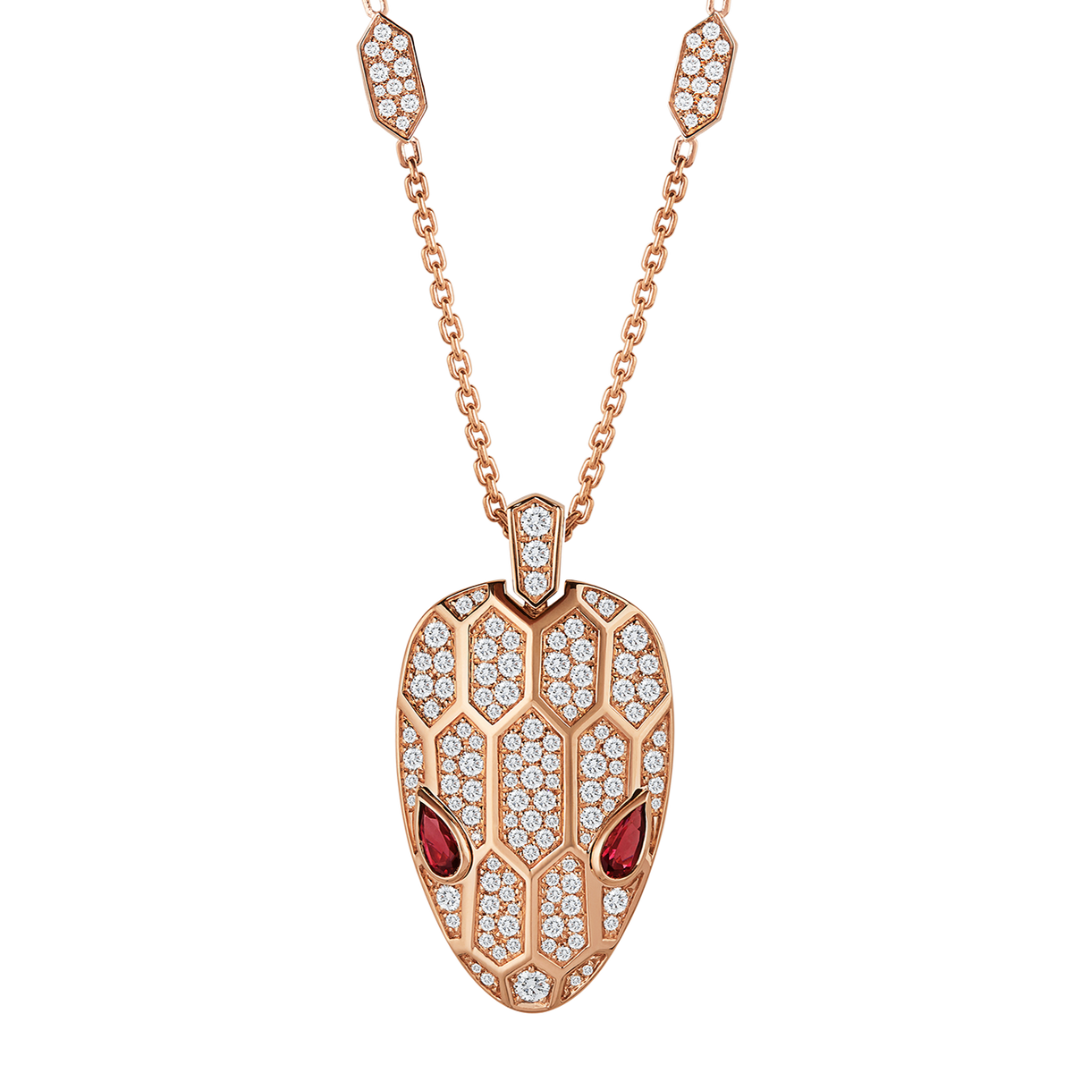 18K BV Serpenti Necklace