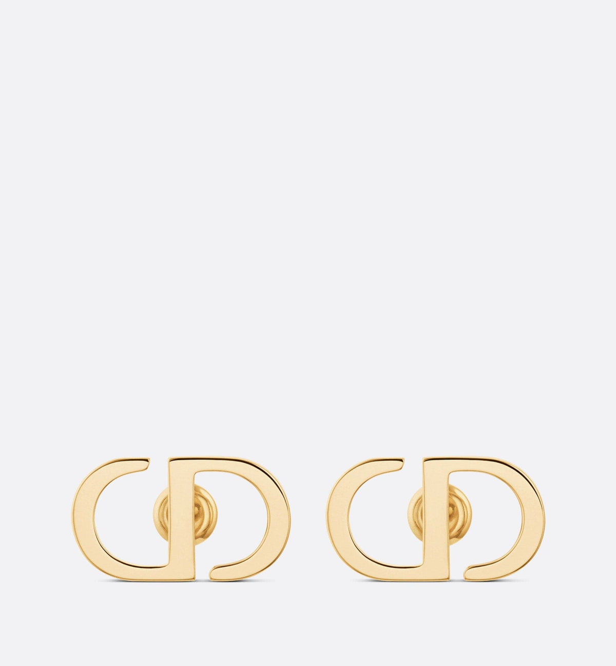 18K Petit CD Stud Earrings
