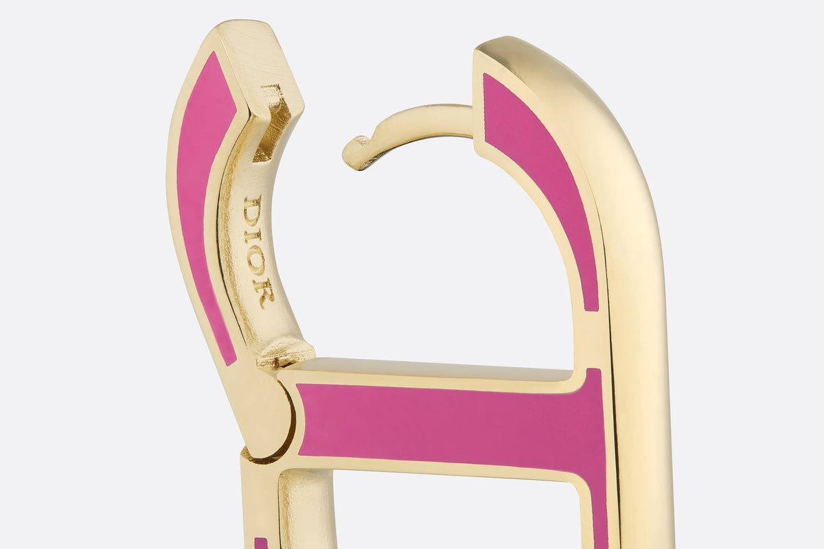 18K CD 30 Montaigne Rani Pink Earrings