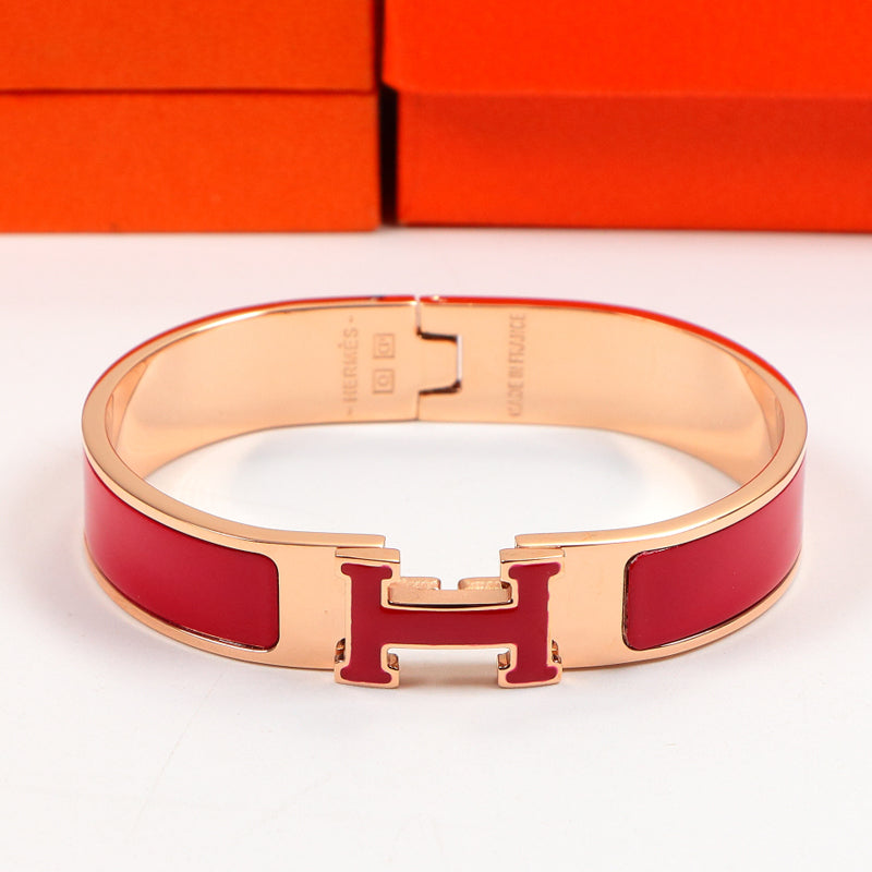 18K Clic H Red Bracelet