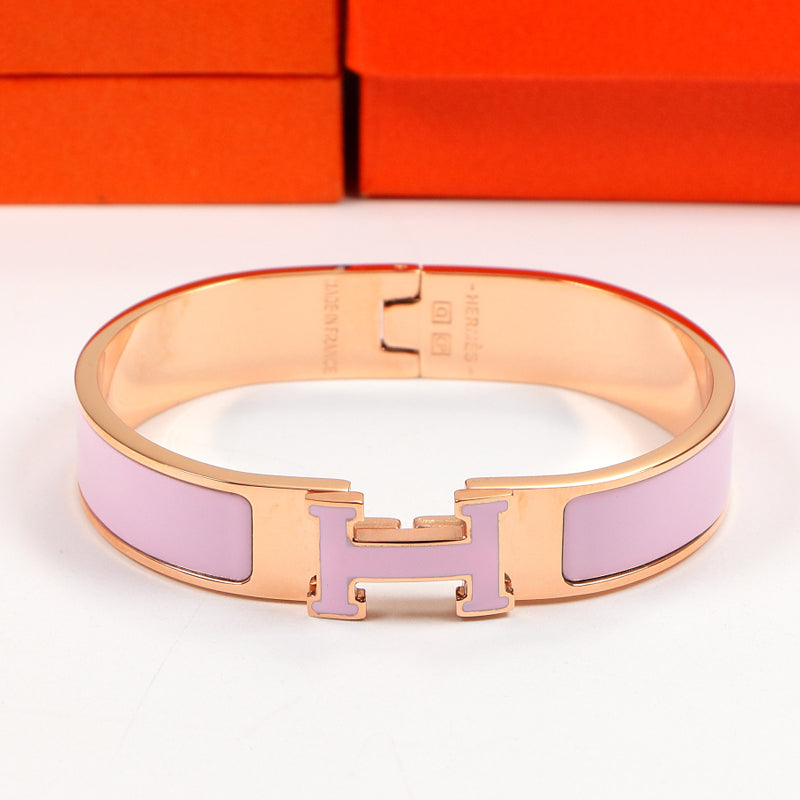 18K Clic H Pink Bracelet