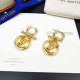 18K Louis Baby Louise Earrings