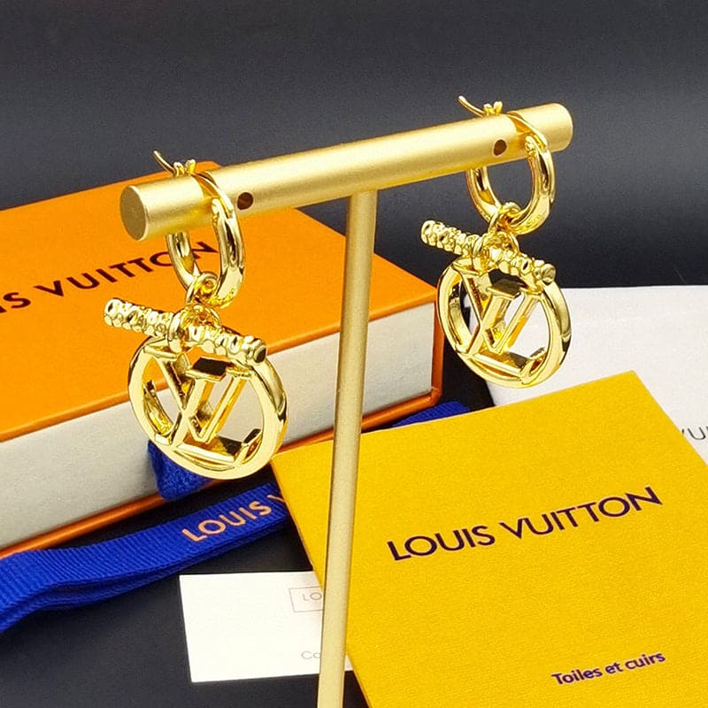 18K Louis Baby Louise Earrings