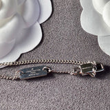 18K Louis Monogram Charms Necklace