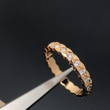 18K CC Coco Crush Mini Diamonds Ring