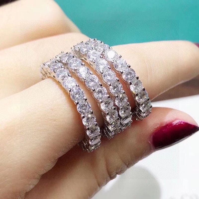 18K T Soleste Full Eternity Ring