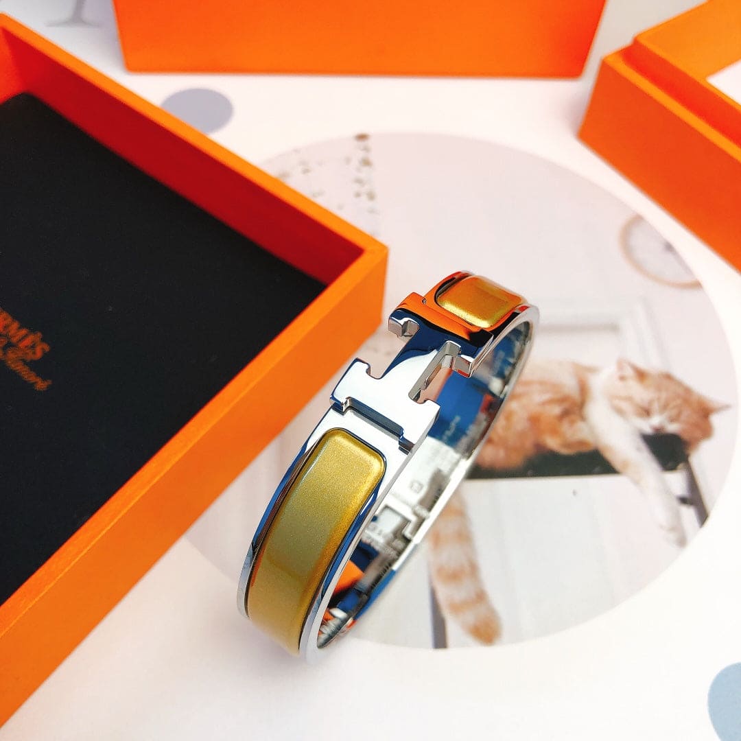 18K Clic H Yellow Bracelet