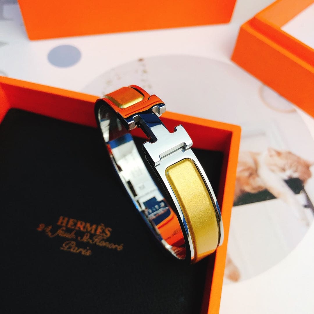 18K Clic H Yellow Bracelet
