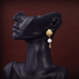 18K CD Sea Garden Earrings