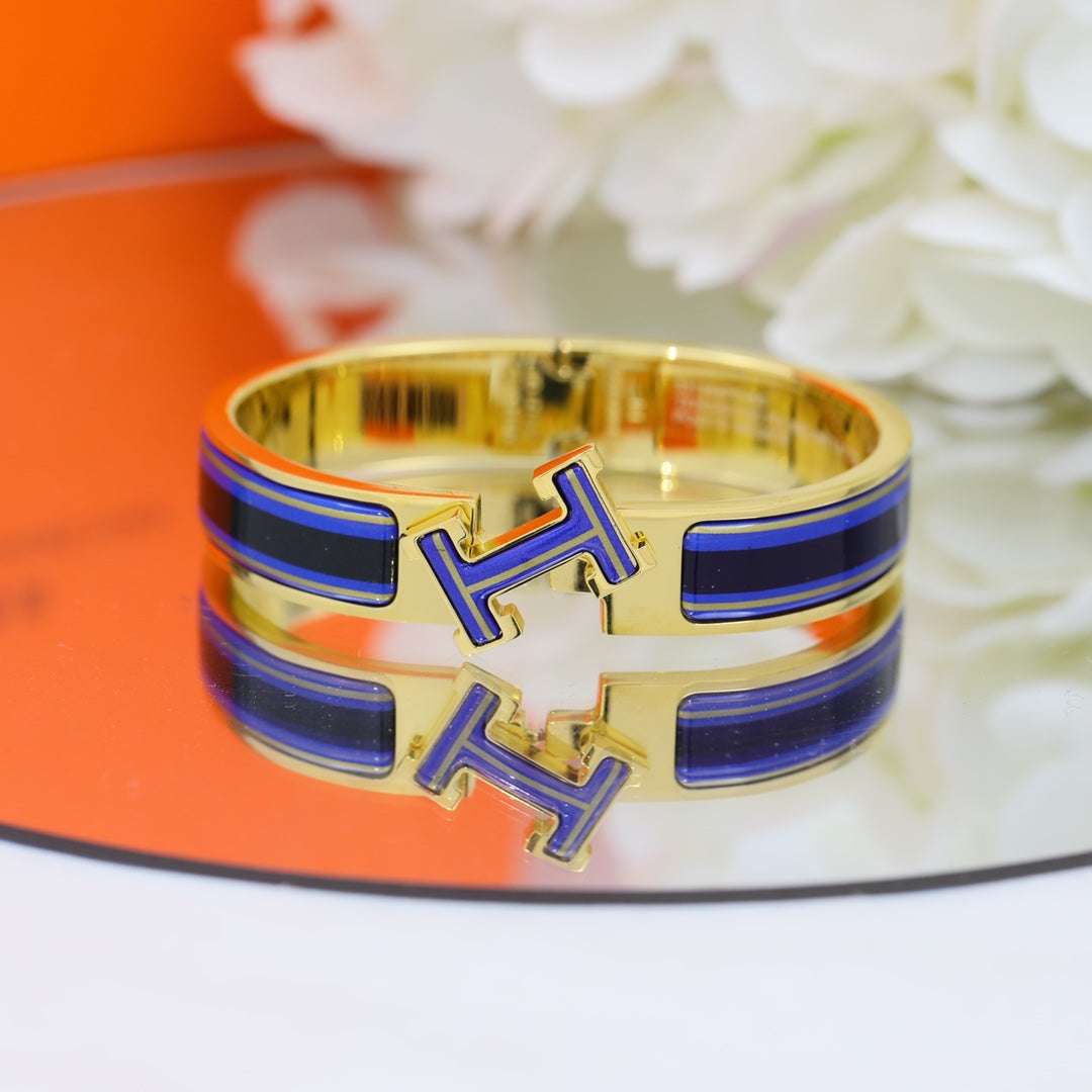 18K Clic H Purple Bracelet