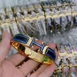 18K Clic H Purple Bracelet