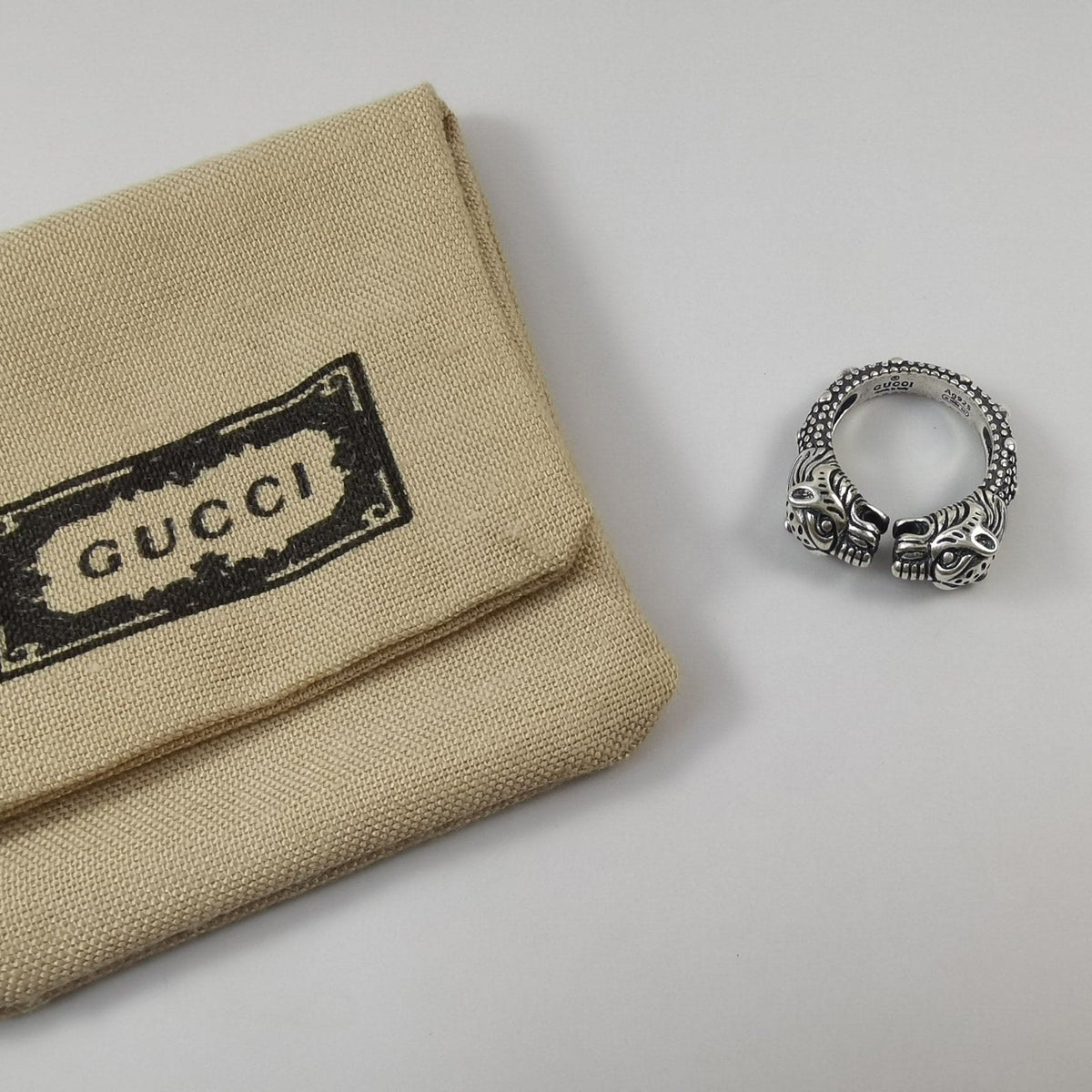 GG Tiger Head Ring