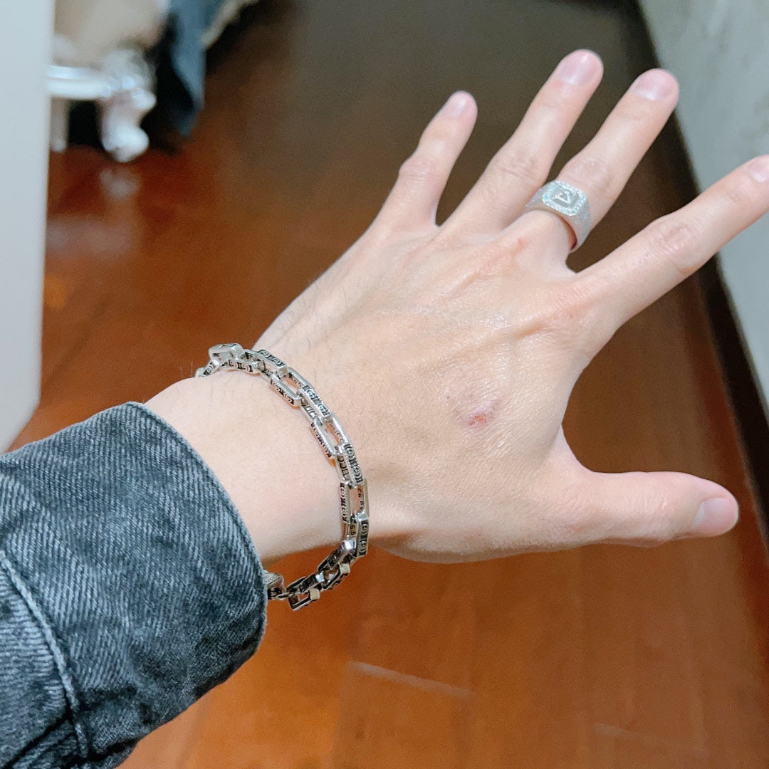 GG Interlocking G Chain Bracelet