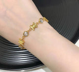 18K Triomphe Crystals Bracelet