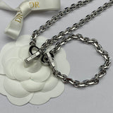 18K CD Lock Bracelet