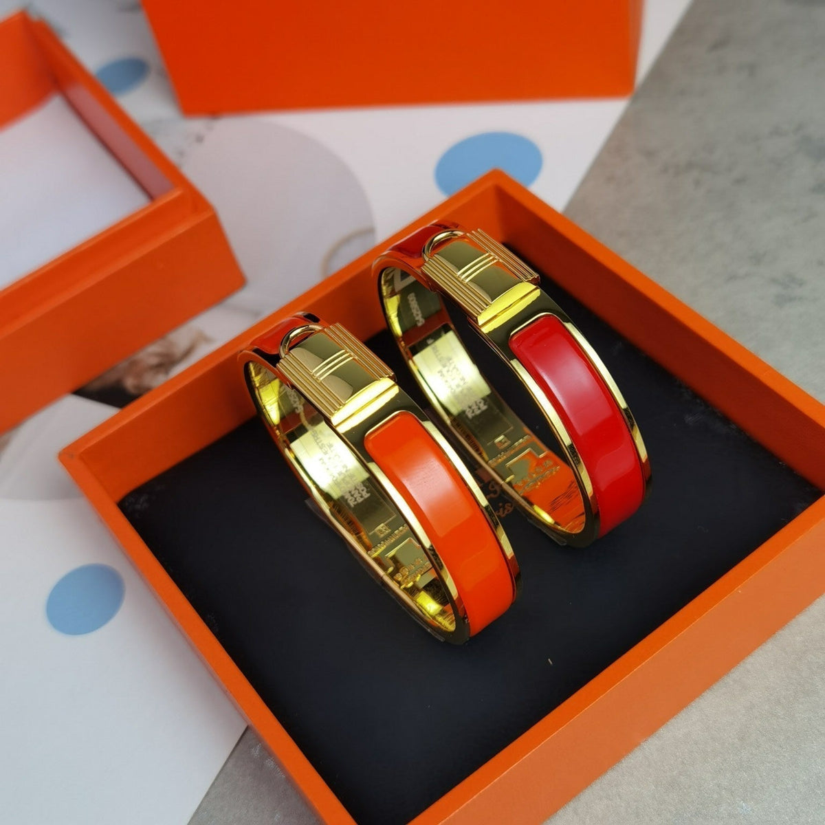 18K Clic Cadenas Red H Bracelet