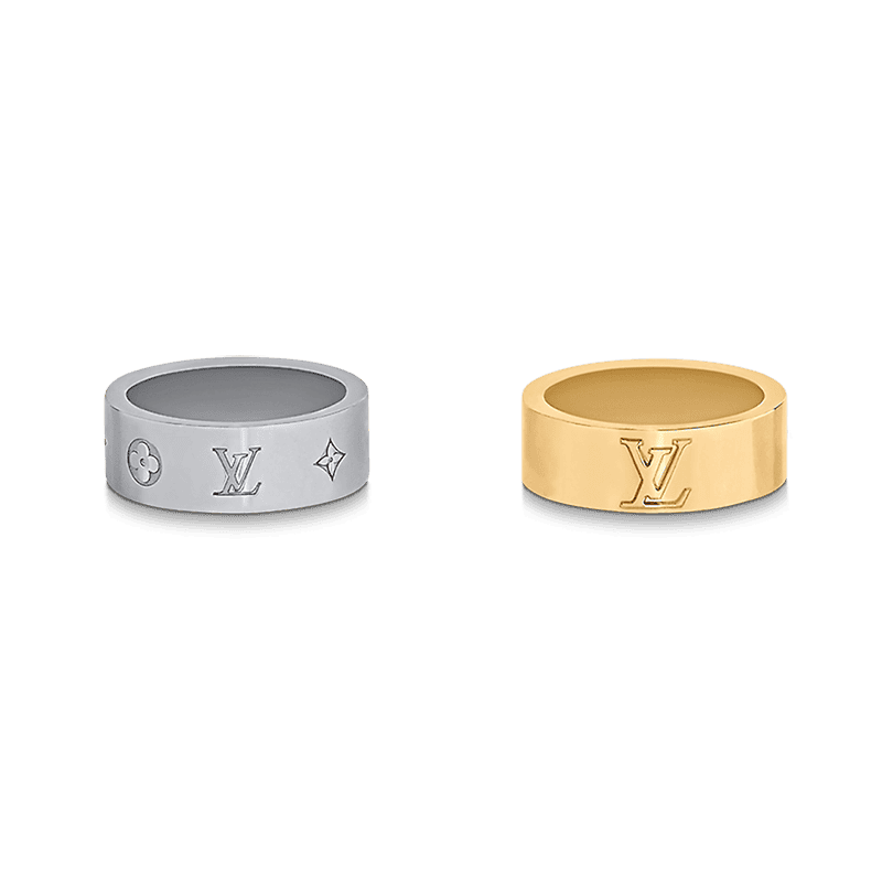 18K Louis Instinct Set of 2 Rings