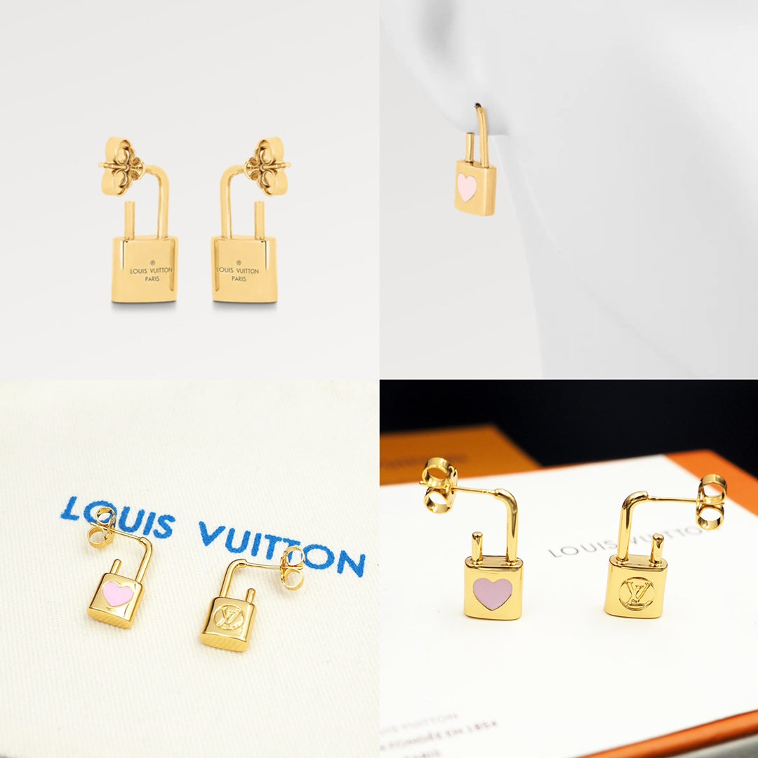 18K Louis Cadenas Earrings