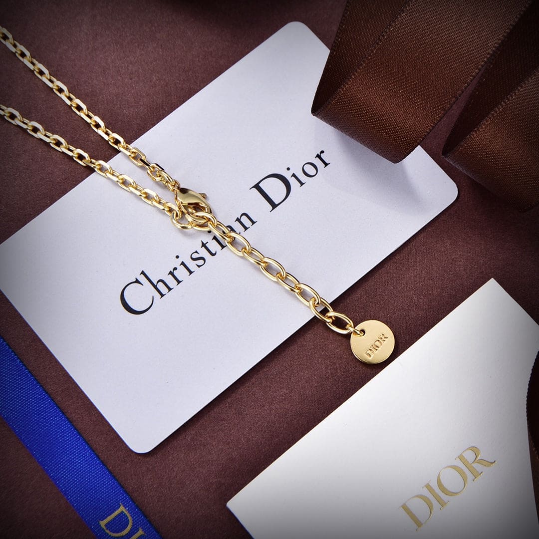 18K CD Plan De Paris Necklace