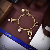 18K CD Plan De Paris Bracelet
