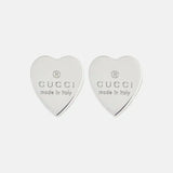 18k GUCCI Heart Earrings