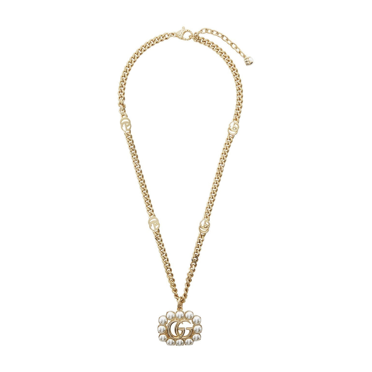 18K GG Pearl Necklace