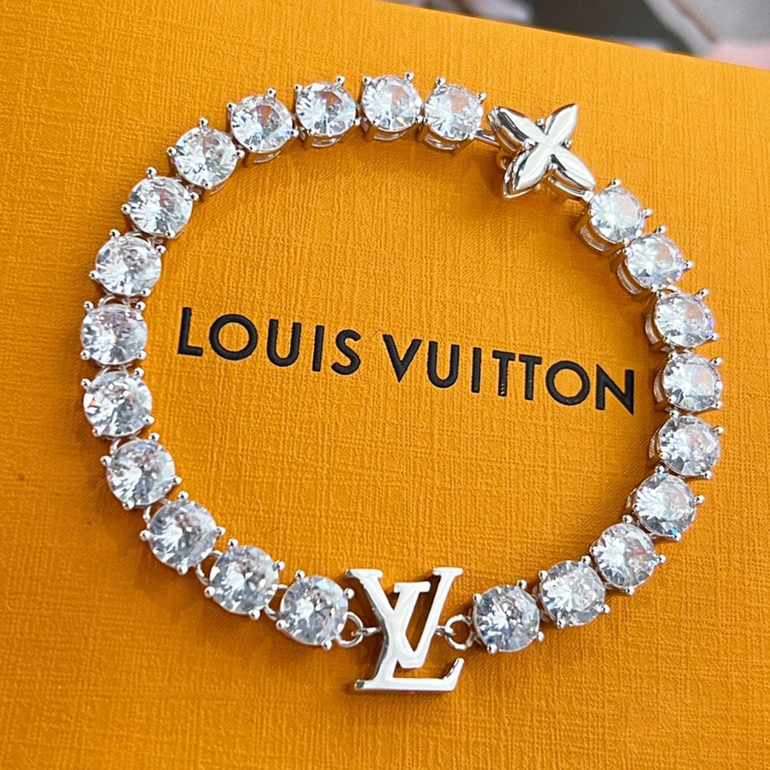 18K Louis Crystals Bracelet