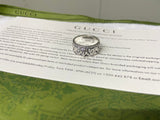 GG Feline Head Ring