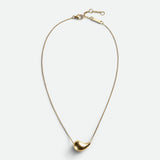 18K Bottega Veneta Drop Pendant Necklace