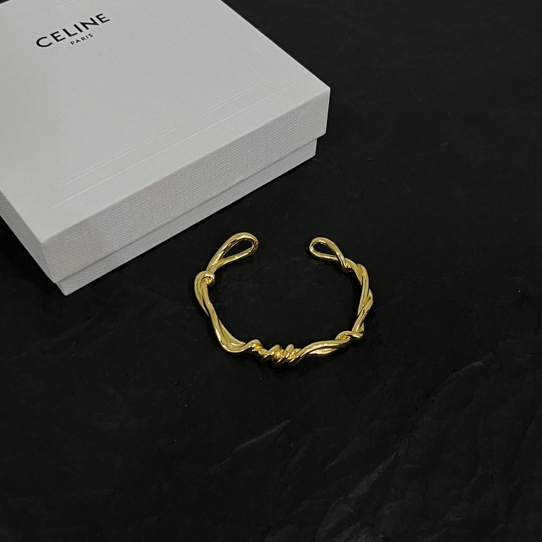 18K CE Triomphe Open Bracelet