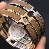 18K Olympe Brown H Bracelet