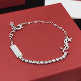 18K Saint Diamond Chain Bracelet